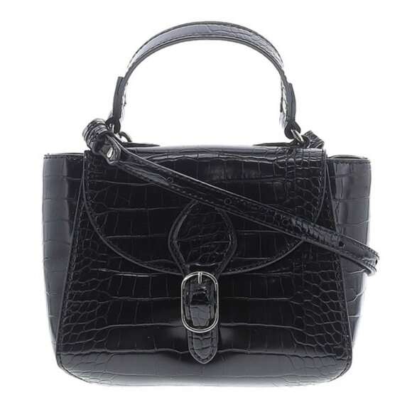 Banana Republic Croco Embossed Crossbody Bag - Picture 1 of 6